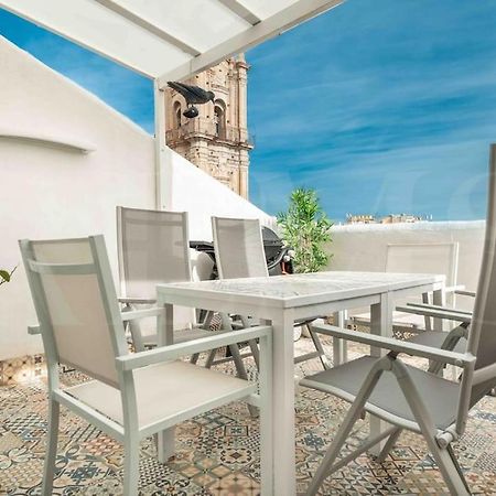 Private Terrace, Barbecue & Cathedral View By Rems Apartment Малага Екстериор снимка